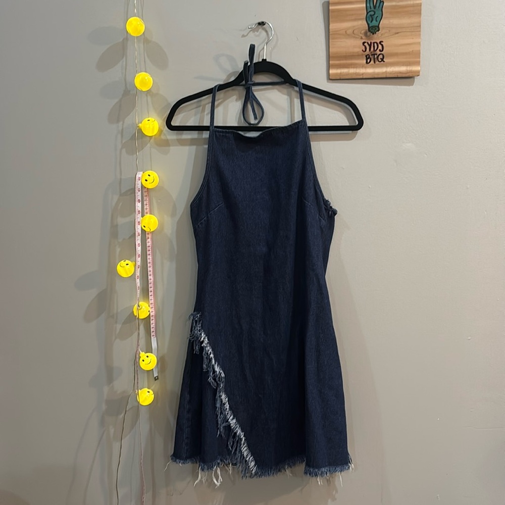 denim dress